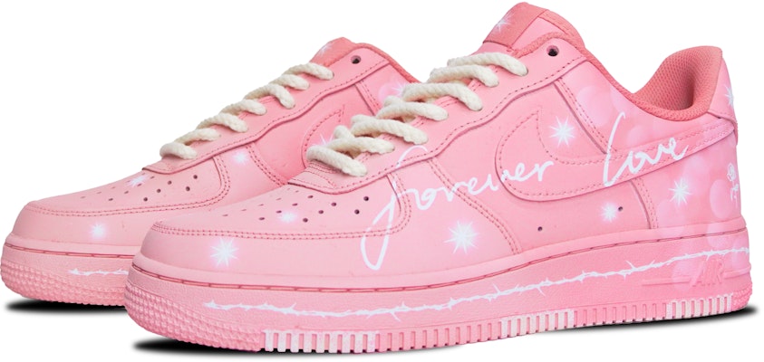 (W) カスタムシューズ (女性用) ナイキ エアフォース1 ロー 'バレンタイン デイ グラデーション ローズ' DD8959-100(Team陆-圣瓦伦汀浸染玫瑰) Lookbook (W) カスタムシューズ (女性用) ナイキ エアフォース1 ロー 'バレンタイン デイ グラデーション ローズ' DD8959-100(Team陆-圣瓦伦汀浸染玫瑰)
