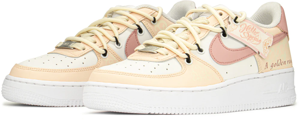 (W) ナイキAF1 ロー "バレンタイン ゴールドローズ" (Nike AF1 Rō "Barentain Gōrudo Rōzu") DD8959-100(TeamA-AF金玫瑰) Lookbook (W) ナイキAF1 ロー "バレンタイン ゴールドローズ" (Nike AF1 Rō "Barentain Gōrudo Rōzu") DD8959-100(TeamA-AF金玫瑰)