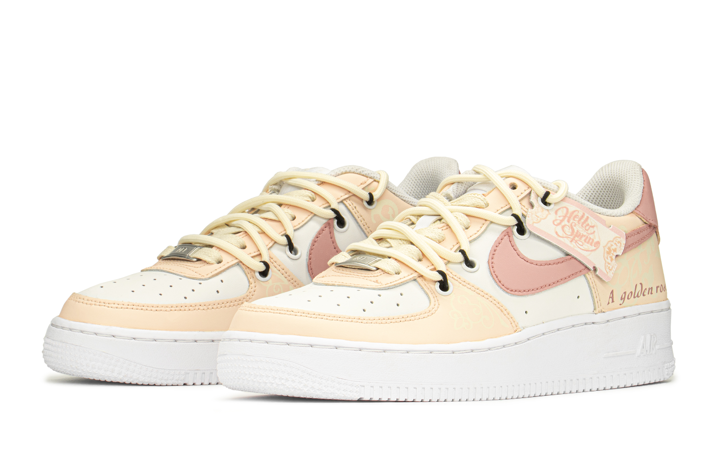 Lookbook (W) 나이키 에어포스 1 로우 '발렌타인 골드 로즈' (Nike AF1 로우 '발렌타인 골드로즈') DD8959-100(TeamA-AF金玫瑰S-BOX)