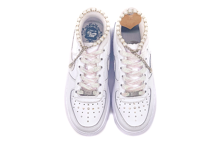 Shop (W) 나이키 에어포스 1 로우 '발렌타인 다이아 펄' 314192-117(TeamD-情人节女款钻石珍珠)