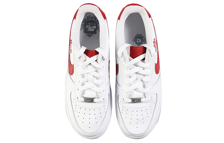 Shop (W) [Kasih Sayang] Nike Air Force 1 Rendah 'Merah Putih Hari Valentine' 314192-117(TeamD-情人节喷绘玫瑰红白)