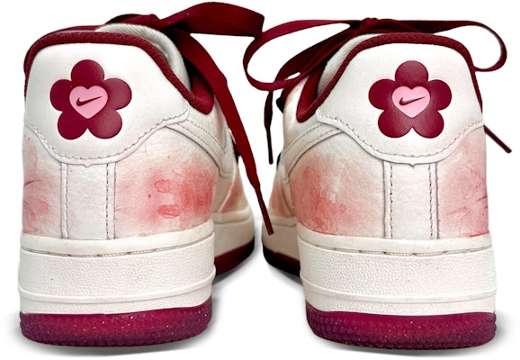 【客製球鞋】Nike Air Force 1 Low "情人節" 畢卡索製造 浪漫血脈 防滑耐磨 低筒 板鞋 女款 白紅 Purchase 【客製球鞋】Nike Air Force 1 Low "情人節" 畢卡索製造 浪漫血脈 防滑耐磨 低筒 板鞋 女款 白紅