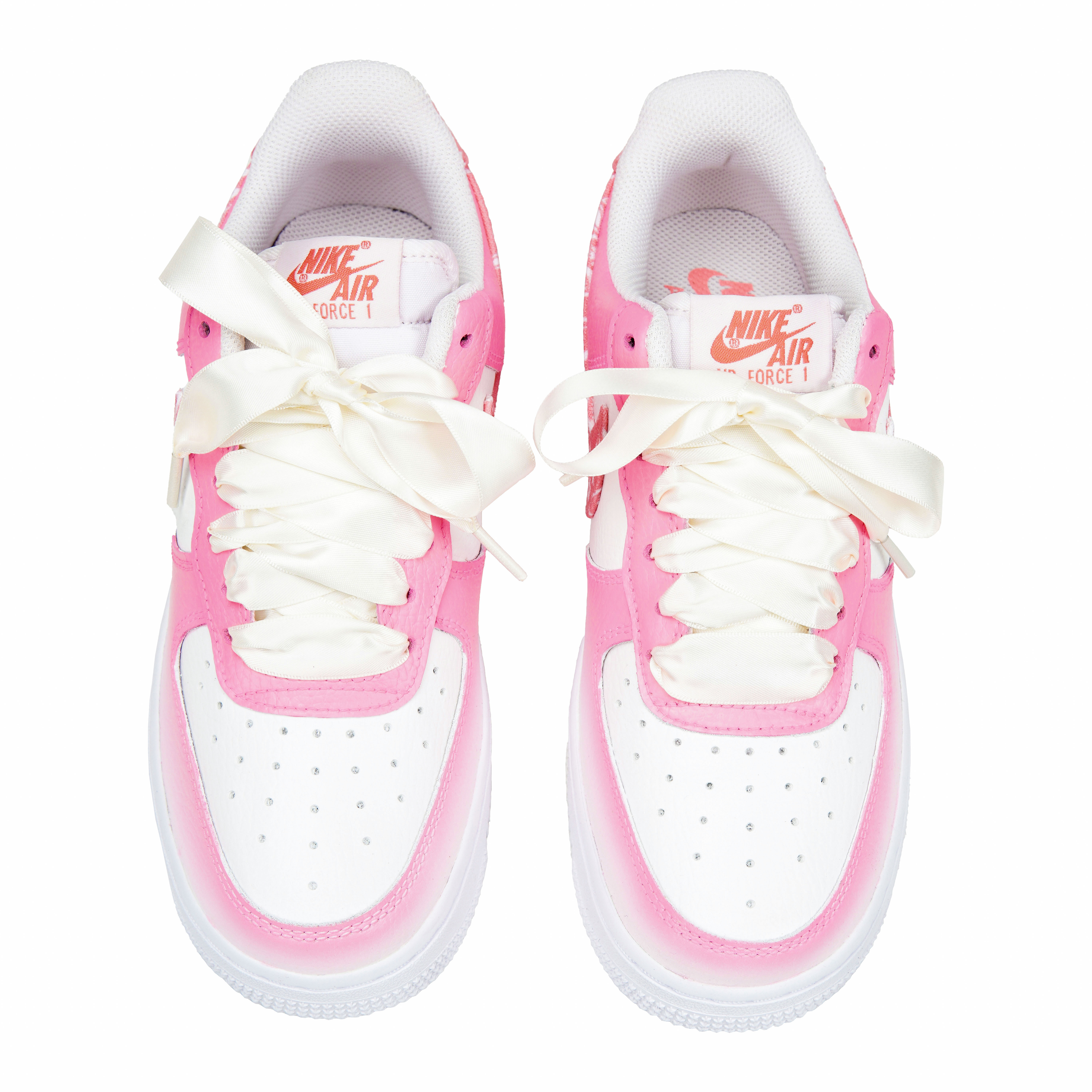 Purchase 【定制球鞋】Nike Air Force 1 Low 情人節主題系列 心有所屬 腰果花 禮盒 浪漫主義 防滑耐磨 低幫 板鞋 女款 漸變柔粉
