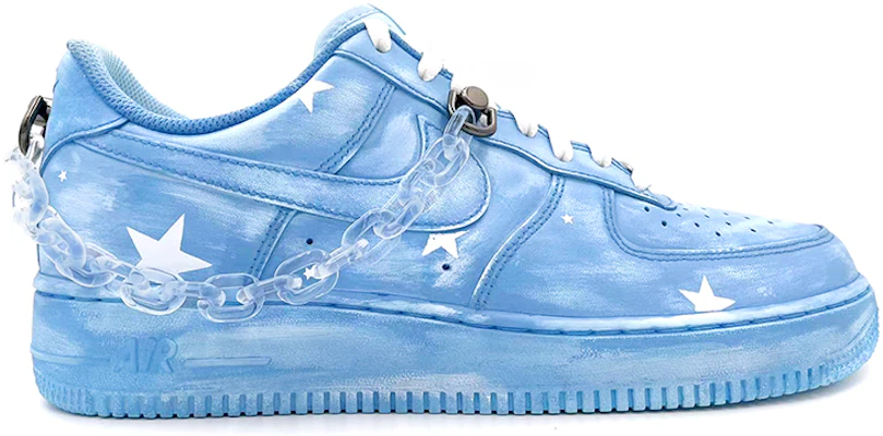 (W) 나이키 에어포스 1 로우 '발렌타인 블루' (커스텀) 315115-112(TeamE-情人节浸染酒精刮刮乐蓝色) Details for (W) 나이키 에어포스 1 로우 '발렌타인 블루' (커스텀) 315115-112(TeamE-情人节浸染酒精刮刮乐蓝色)