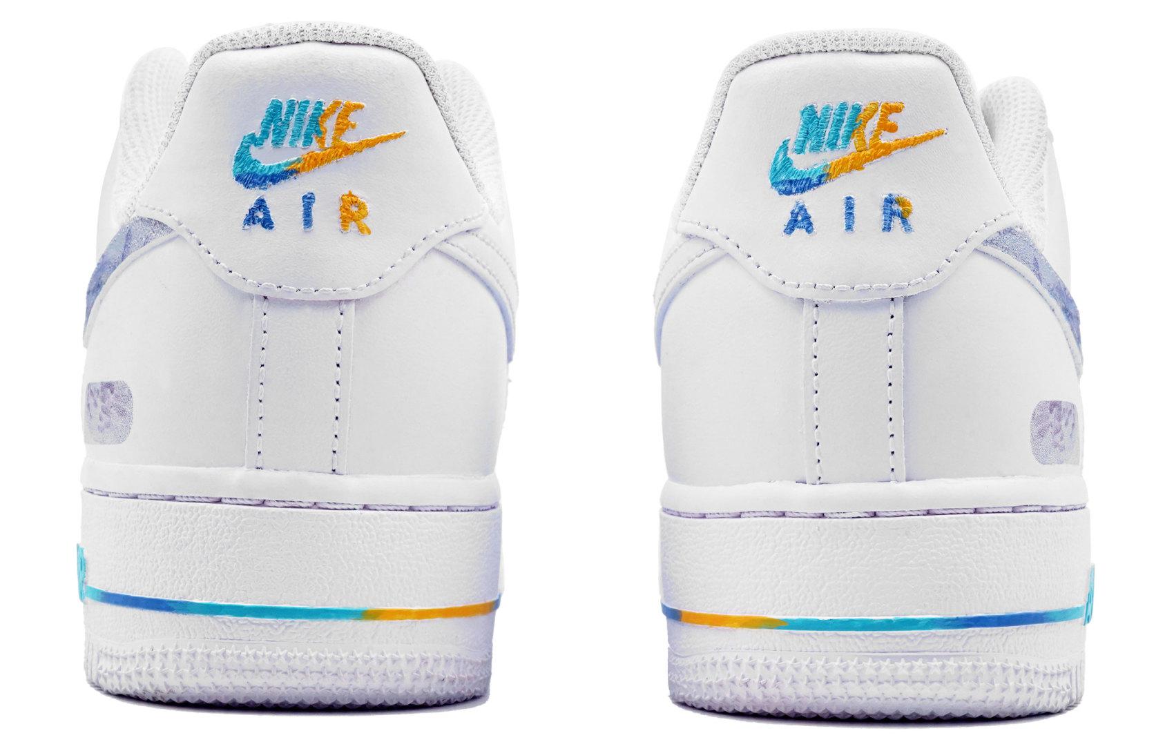Details for 【訂製球鞋】 Nike Air Force 1 萬花弄 藝術時刻 梵高 阿爾勒的雪景 經典 復古 時尚 簡約 潮流 百搭 運動 低幫 板鞋 女款 白色