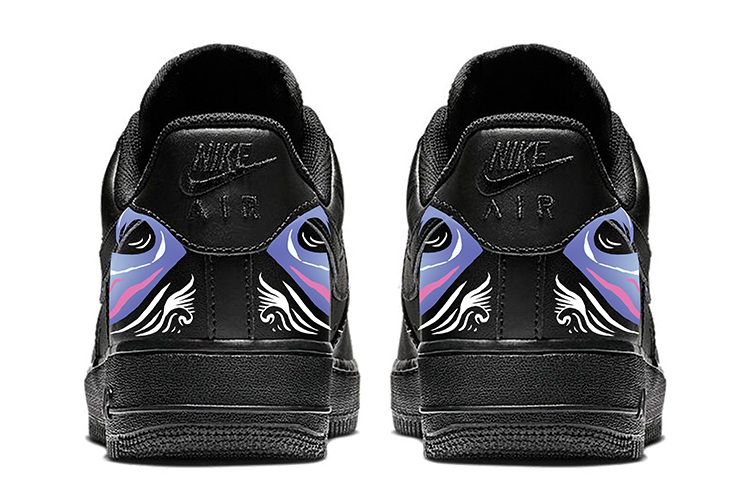 Lookbook (W) [定制鞋款] 耐克空军1号低帮 '毒液电影定制' 314192-009(TeamE-女款电影主题毒液喷绘)