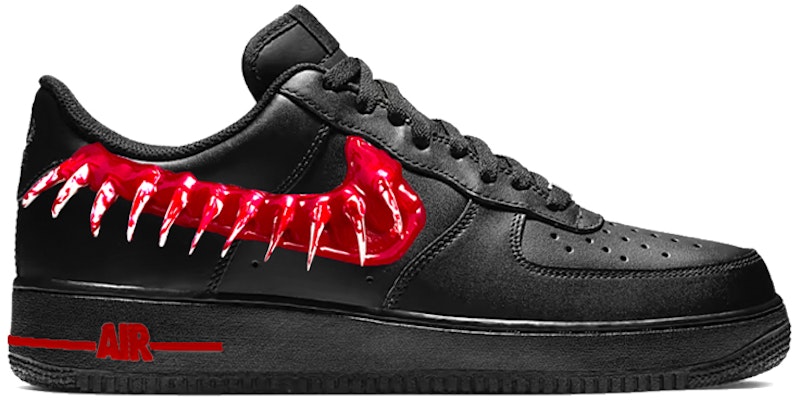 (W) Zapatillas Nike Air Force 1 Low 'Venom Fang 2.0 Negro Rojo' 314192-009-(TeamY-女款血牙2.0) Shop (W) Zapatillas Nike Air Force 1 Low 'Venom Fang 2.0 Negro Rojo' 314192-009-(TeamY-女款血牙2.0)