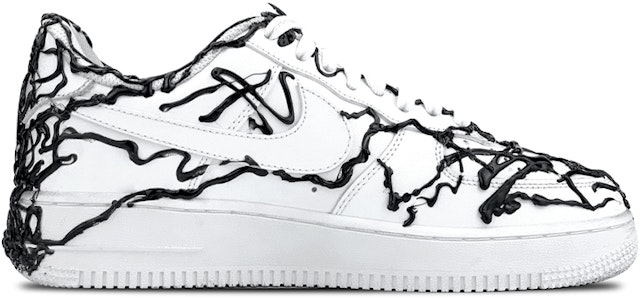 【定制球鞋】 Nike Air Force 1 Low 空軍一號 超級英雄 毒液 撕撕樂 低幫 板鞋 女款 黑白 Shop 【定制球鞋】 Nike Air Force 1 Low 空軍一號 超級英雄 毒液 撕撕樂 低幫 板鞋 女款 黑白
