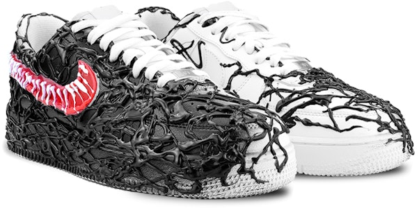 【定制球鞋】 Nike Air Force 1 Low 空軍一號 超級英雄 毒液 撕撕樂 低幫 板鞋 女款 黑白 Details for 【定制球鞋】 Nike Air Force 1 Low 空軍一號 超級英雄 毒液 撕撕樂 低幫 板鞋 女款 黑白