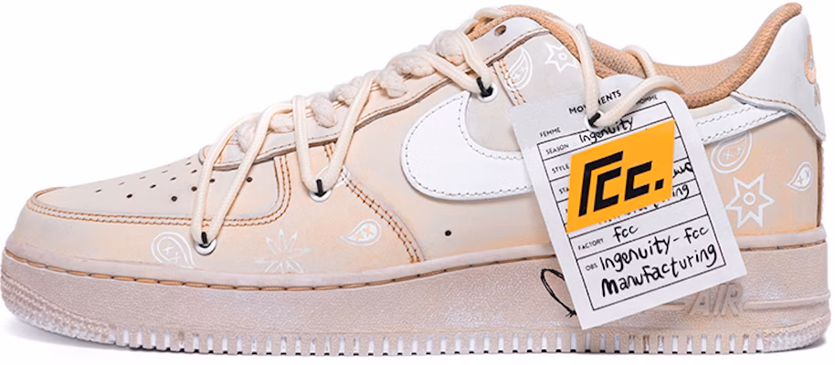 (W) 나이키 에어포스 1 로우 '빈티지 핑크 페이즐리' (커스텀) DD8959-100(Team31-女款复古腰果花茶棕) Buy (W) 나이키 에어포스 1 로우 '빈티지 핑크 페이즐리' (커스텀) DD8959-100(Team31-女款复古腰果花茶棕)