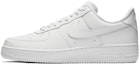 Sizing 【定製球鞋】Nike Air Force 1 Low 空軍一號 玫瑰布貼 復古 做舊 低筒 板鞋 女款 米白