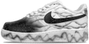 Buy 【定制球鞋】 Nike Air Force 1 Low 空軍一號 萬重山 水墨丹青 潑墨 噴繪 低幫 板鞋 女款 白黑