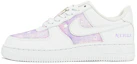 Buy (W) Nike Air Force 1 Blancas Púrpura Stardust DD8959-100(Team14-女款迷雾S-BoxQD)
