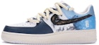 Buy 【訂製球鞋】 Nike Air Force 1 Low 空軍一號 國風系列 萬里山河 解構 低筒 板鞋 女款 白藍黑 特殊禮盒