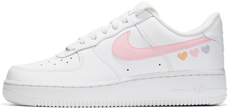custom-shoes-women-nike-air-force-1-low-white-pink