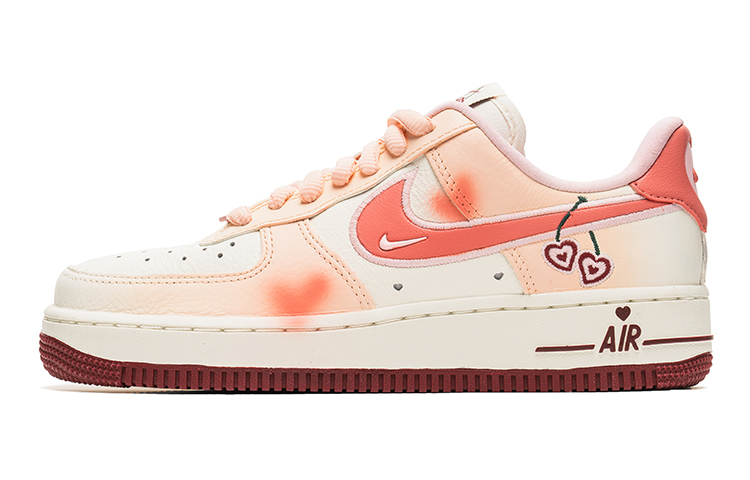 [Custom Shoes] (W) Nike Air Force 1 Low 'White Pink Graffiti Gradient'