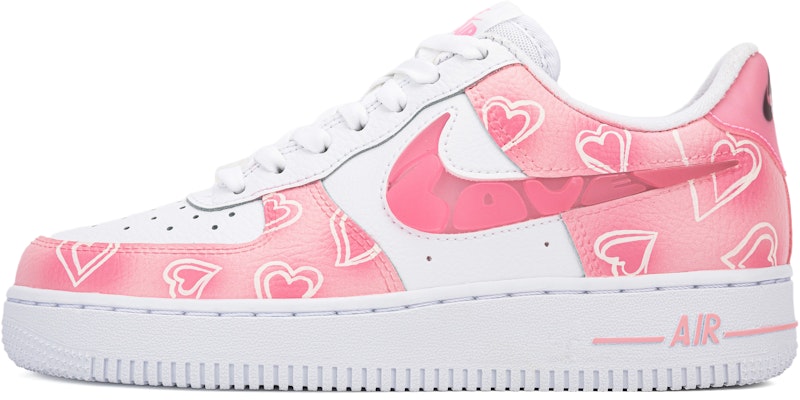 【訂製球鞋】Nike Air Force 1 休閒百搭 耐磨輕便 低筒 板鞋 女款 白粉 Buy 【訂製球鞋】Nike Air Force 1 休閒百搭 耐磨輕便 低筒 板鞋 女款 白粉