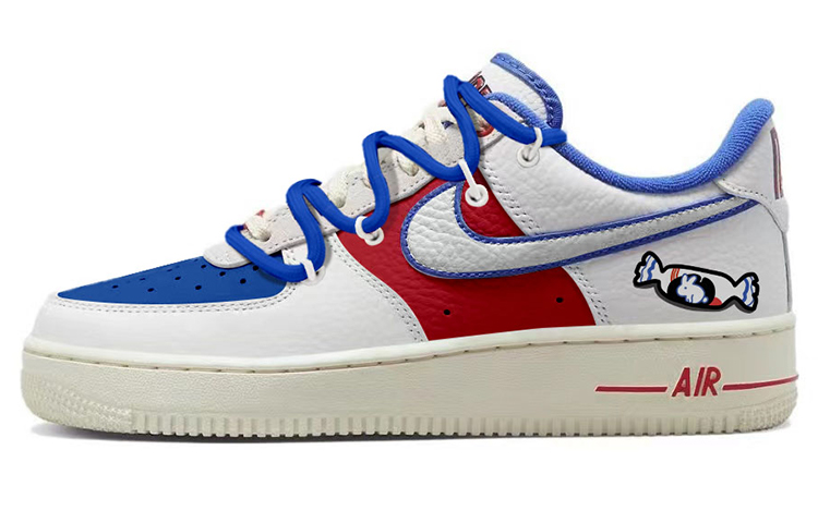 [Custom Shoes] (W) Nike Air Force 1 Low 'White Rabbit Year Red White Blue'