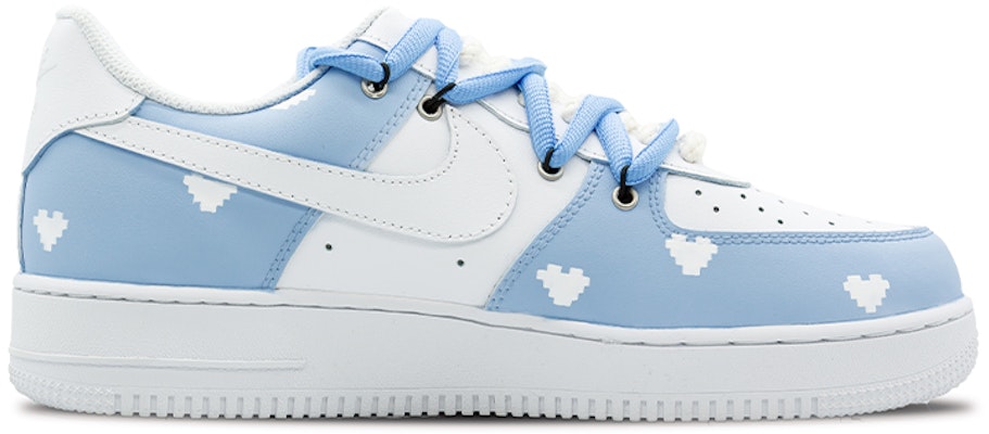 【定制球鞋】 Nike Air Force 1 Low 空軍一號 像素兔 兔年限定 解構 復古 新年 低幫 板鞋 女款 白藍 Order 【定制球鞋】 Nike Air Force 1 Low 空軍一號 像素兔 兔年限定 解構 復古 新年 低幫 板鞋 女款 白藍