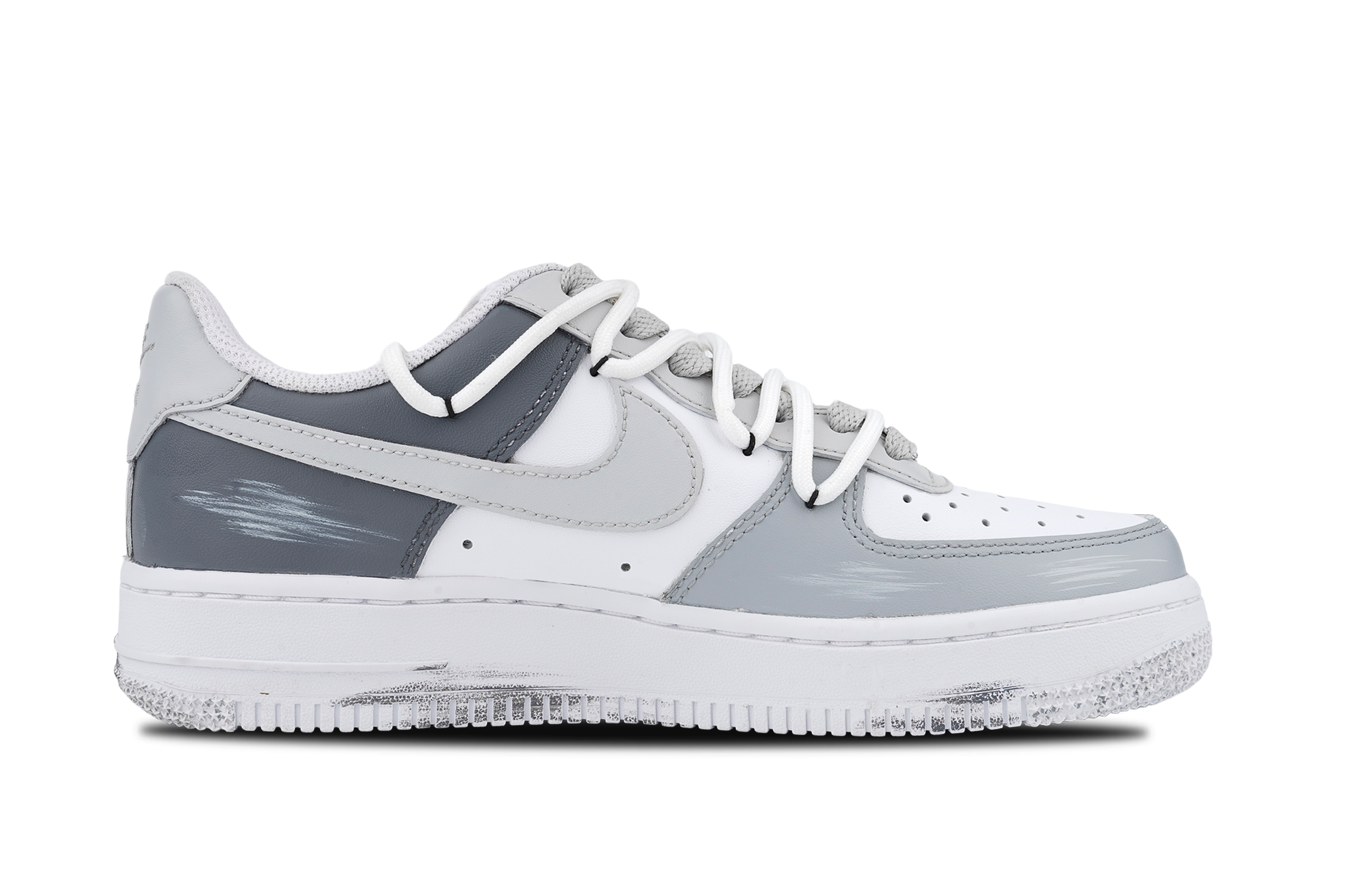 Order (W) [自訂鞋款] (女款) Nike Air Force 1 Low '白灰色' DD8959-100(Team86-坠入爱河)
