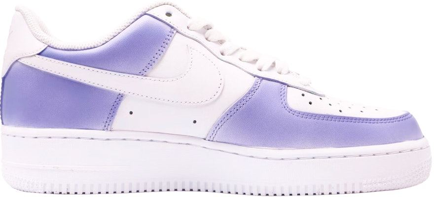 (W) 【カスタムシューズ】(女性用) ナイキ エア フォース 1 ロー 'ホワイトパープル' DD8959-100(Team48-夜魅) Order (W) 【カスタムシューズ】(女性用) ナイキ エア フォース 1 ロー 'ホワイトパープル' DD8959-100(Team48-夜魅)