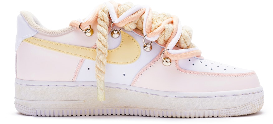 (W) Nike Air Force 1 Low Blanco Rosa Amarillo (Personalizadas) DD8959-100(TeamR-女款T10粉黄S-BOX) Order (W) Nike Air Force 1 Low Blanco Rosa Amarillo (Personalizadas) DD8959-100(TeamR-女款T10粉黄S-BOX)