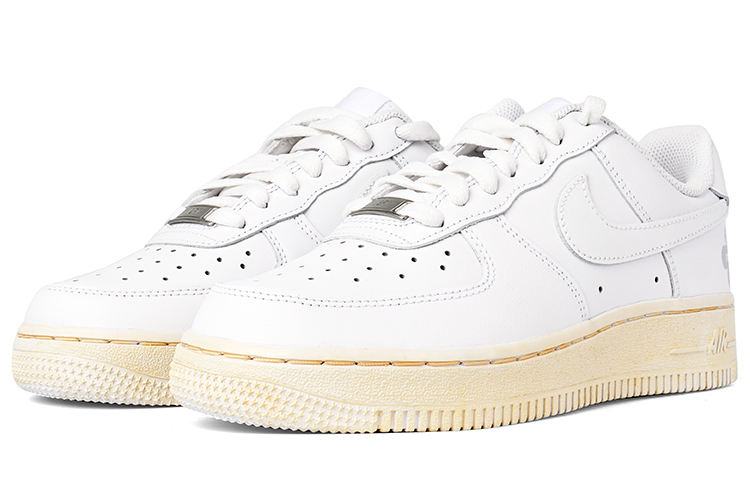 Lookbook (W) [定制鞋款] 耐克空军1号低帮 '白灰三叶草' DD8959-100(Team拾柒-女款低帮四叶草板鞋白灰)