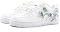 Lookbook 【定制球鞋】Nike Air Force 1 Low Triple White 空軍一號 國風白玉蘭 低幫 板鞋 女款 灰白