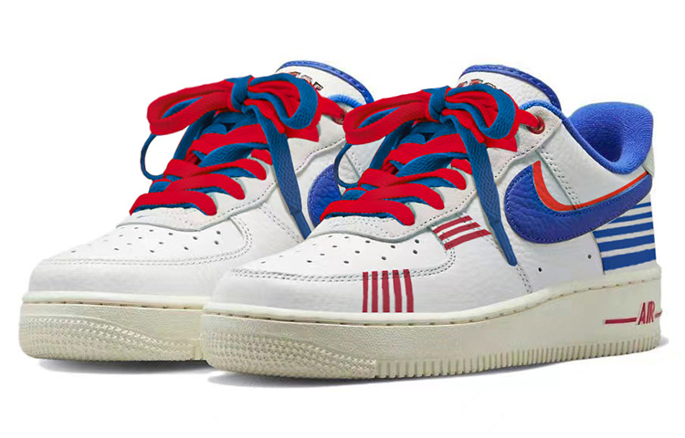 Lookbook (W) Zapatillas Nike Air Force 1 Low 'Conejo Blanco Año del Conejo' DR0148-100(TeamY-女款大白兔奶糖红白蓝)