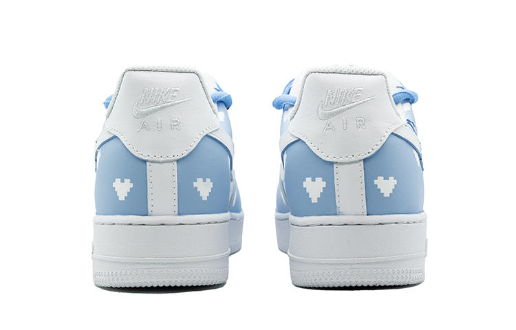 Shop 【定制球鞋】 Nike Air Force 1 Low 空軍一號 像素兔 兔年限定 解構 復古 新年 低幫 板鞋 女款 白藍