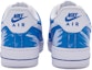 Shop (W) Nike Air Force 1 Low 白青「熱血青春」カスタム DD8959-100(TeamR-女款流川风暴S-BOX)