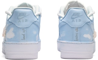 【定製球鞋】Nike Air Force 1 Low 空軍一號 浸染刮刮樂 手寫英文 雙鉤叉叉 低筒 板鞋 女款 白藍 Shop 【定製球鞋】Nike Air Force 1 Low 空軍一號 浸染刮刮樂 手寫英文 雙鉤叉叉 低筒 板鞋 女款 白藍