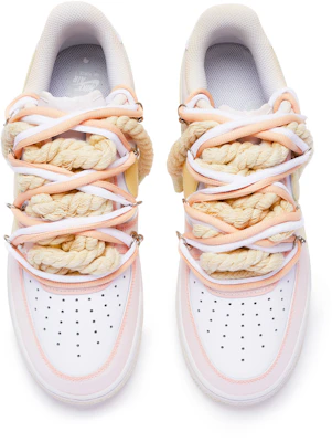 (W) Nike Air Force 1 Low Blanco Rosa Amarillo (Personalizadas) DD8959-100(TeamR-女款T10粉黄S-BOX) Shop (W) Nike Air Force 1 Low Blanco Rosa Amarillo (Personalizadas) DD8959-100(TeamR-女款T10粉黄S-BOX)