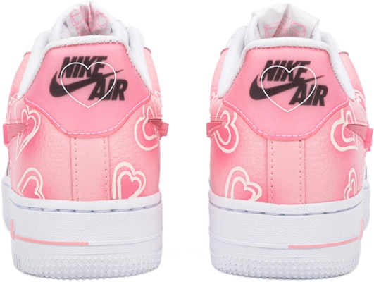 【訂製球鞋】Nike Air Force 1 休閒百搭 耐磨輕便 低筒 板鞋 女款 白粉 Purchase 【訂製球鞋】Nike Air Force 1 休閒百搭 耐磨輕便 低筒 板鞋 女款 白粉