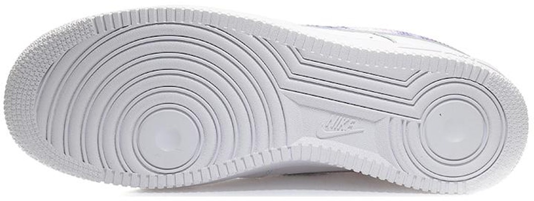 (W) ナイキ エアフォース1 ロー『ホワイト-パープルグラデーションスウッシュ』女性用カスタムシューズ DD8959-100(Team10-女款钩子紫白QD) Details for (W) ナイキ エアフォース1 ロー『ホワイト-パープルグラデーションスウッシュ』女性用カスタムシューズ DD8959-100(Team10-女款钩子紫白QD)