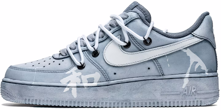 custom-shoes-women-nike-air-force-1-low-wild-crane-light-blue