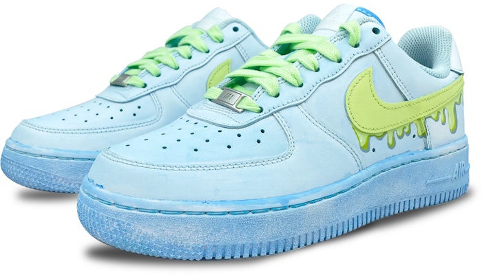 (W) ナイキ AF1 ロー "冬アイス マカロンブルー" (カスタム) DD8959-100(Teamfour-女款冰淇淋) Lookbook (W) ナイキ AF1 ロー "冬アイス マカロンブルー" (カスタム) DD8959-100(Teamfour-女款冰淇淋)