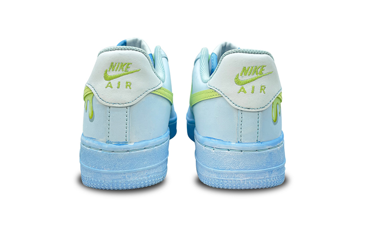 Purchase (W) ナイキ AF1 ロー "冬アイス マカロンブルー" (カスタム) DD8959-100(Teamfour-女款冰淇淋)