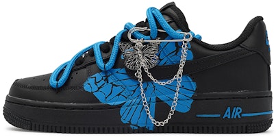 (W) AF1 ロー "Y2K ベリーブルーバタフライ" (カスタム) DD8959-001(TeamI-女款冰蓝蝴蝶H黑蓝) Buy (W) AF1 ロー "Y2K ベリーブルーバタフライ" (カスタム) DD8959-001(TeamI-女款冰蓝蝴蝶H黑蓝)