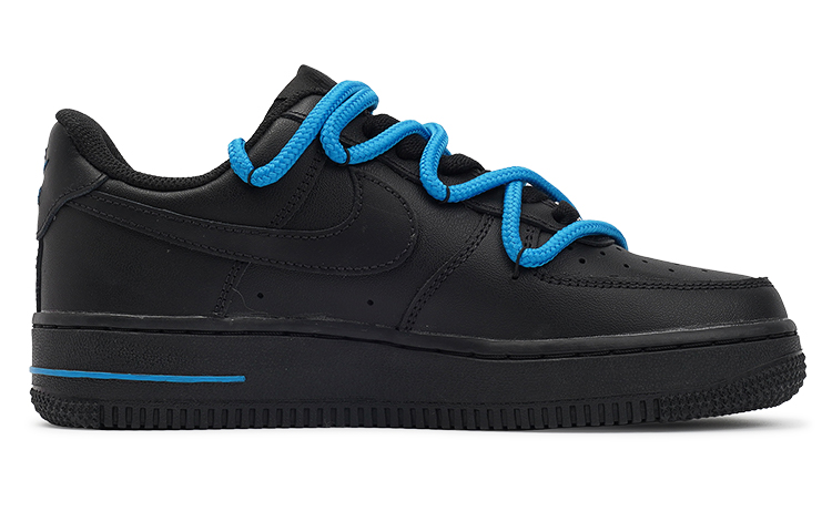 Order (W) AF1 ロー "Y2K ベリーブルーバタフライ" (カスタム) DD8959-001(TeamI-女款冰蓝蝴蝶H黑蓝)