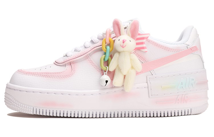 Buy (W) [Sepatu Kustom] Nike Air Force 1 Low 'Tahun Kelinci - Gradasi Pink' CI0919-100(TeamThree-女款兔子粉白)