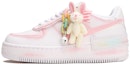 Buy 【訂製球鞋】Nike Air Force 1 Low 空軍一號 兔年限定 小兔子掛件 漸變少女粉 低幫 板鞋 女款 粉白