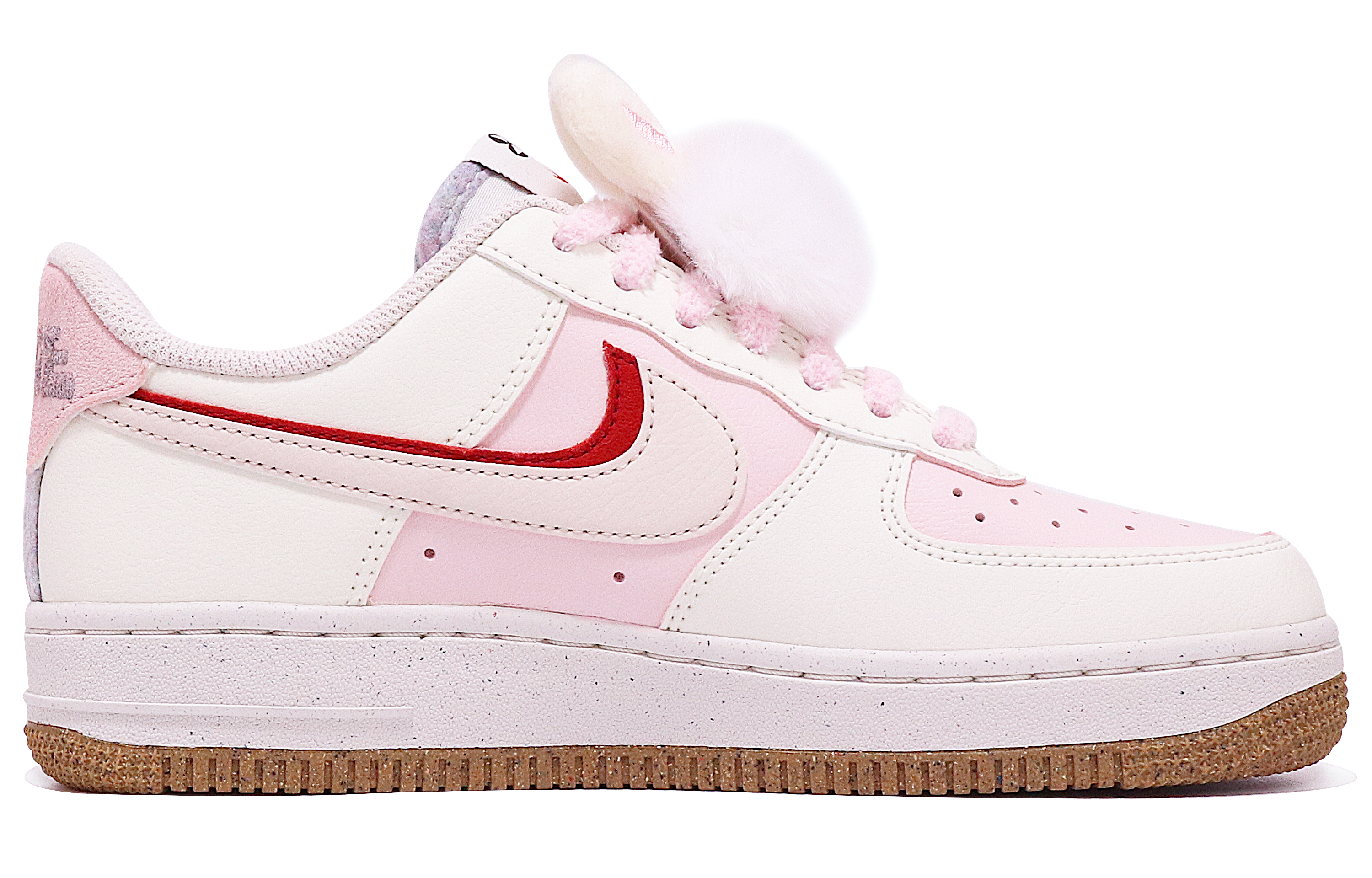 Order (W) [Sepatu Kustom] Nike Air Force 1 Low 'Tahun Kelinci Lompat Kelinci' DX6065-101(TeamTen-女款跳兔白S-BOX)
