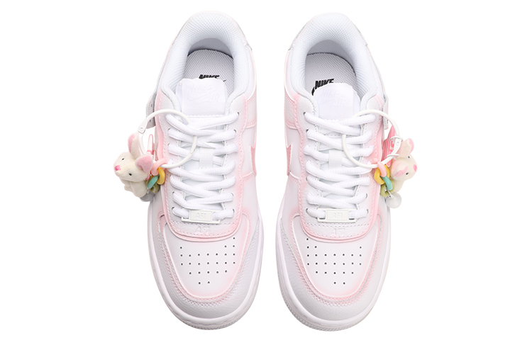 Shop (W) [Sepatu Kustom] Nike Air Force 1 Low 'Tahun Kelinci - Gradasi Pink' CI0919-100(TeamThree-女款兔子粉白)