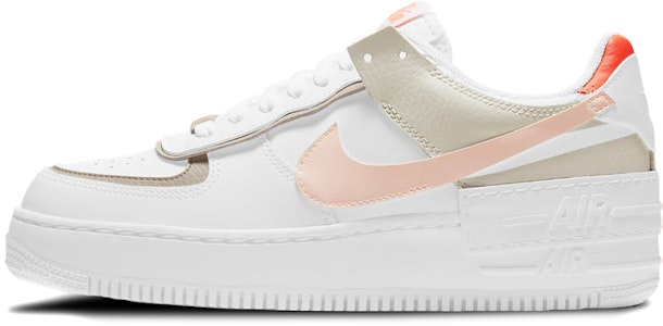 【定製球鞋】 Nike Air Force 1 Low 空軍一號 紫霞仙子 紫霞仙子 大話西游 特殊鞋帶 特殊吊牌 休閒 板鞋 女款 粉白 1