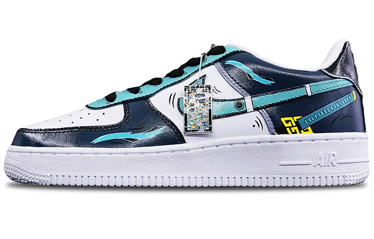 Buy (W) 나이키 에어포스1 로우 '무이치로 안개호흡 무한열차' DH2920-111(TeamT-女款动漫时透无一郎)