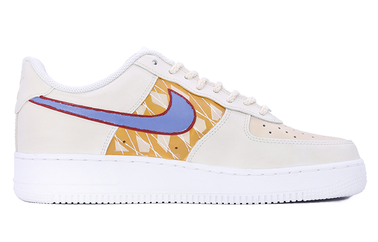 Order (W) [Sneaker Custom] Nike Air Force 1 Low Coklat Kuning 'Christmas Eve Prep School' DD8959-100(TeamM-女款圣诞夜学院风)