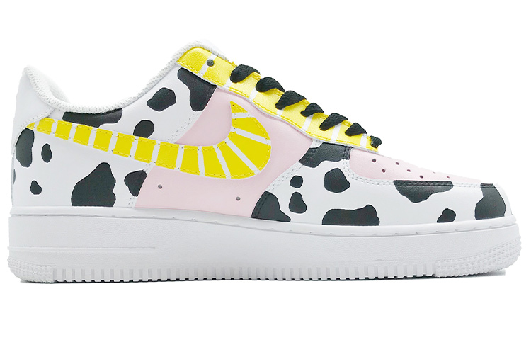 [Custom Shoes] (W) Nike Air Force 1 Low Custom 'Cow Sundae' 圖 2