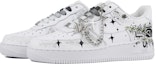 Shop 【定製球鞋】 Nike Air Force 1 Low 空軍一號 春淨詩意 特別禮盒 胖小匠定製 低筒 板鞋 女款 白灰