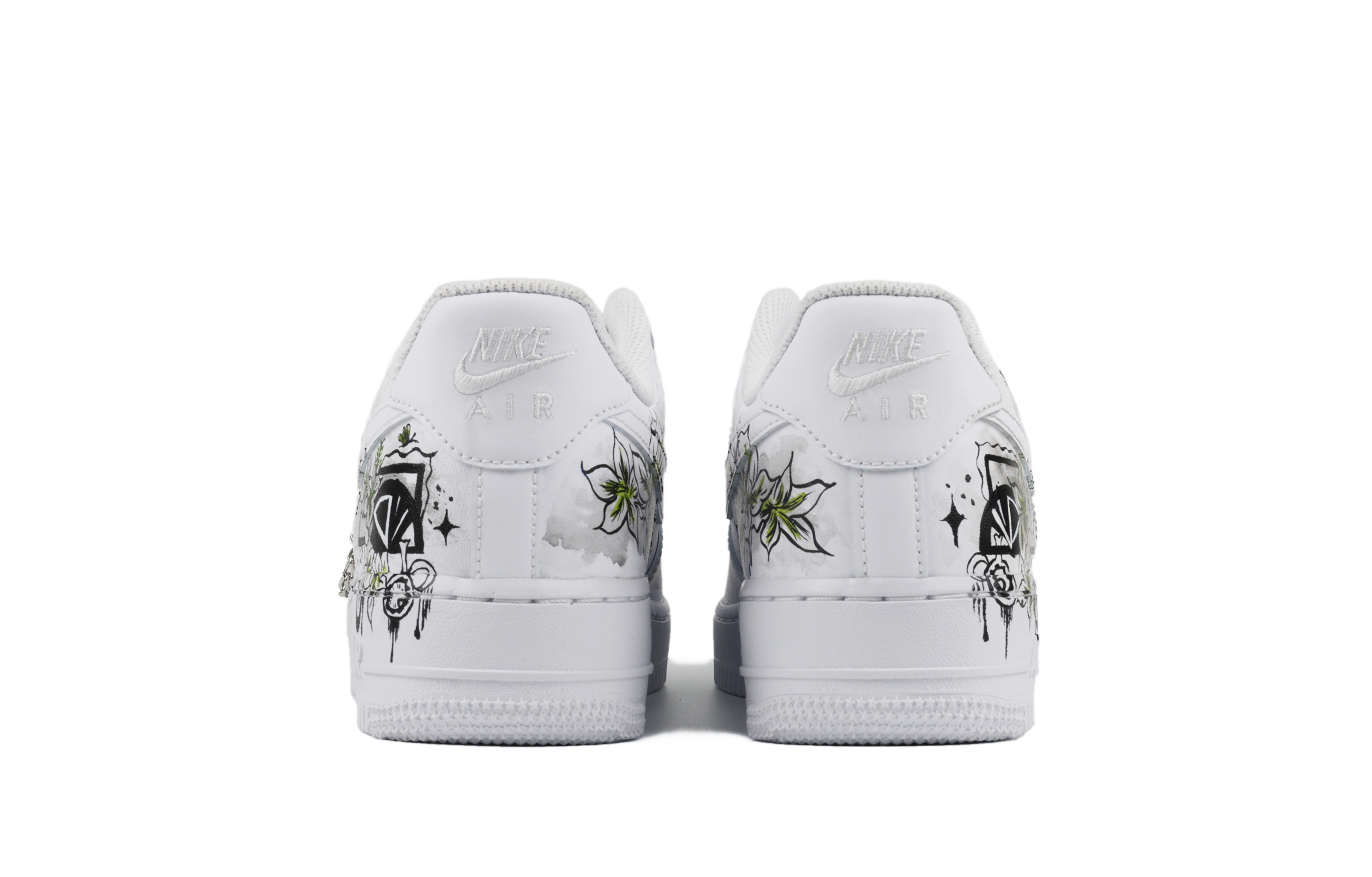 Purchase (W) 나이키 에어포스 1 로우 커스텀 '봄의 시' (Nike AF1 로우 '봄의 시') DD8959-100-466321
